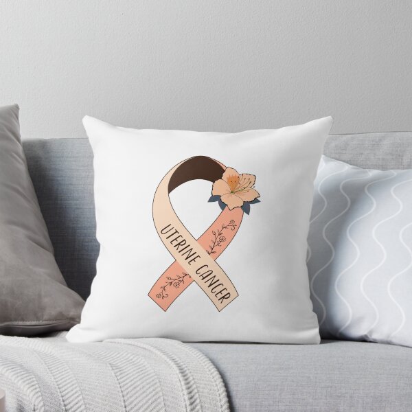 Item preview, Uterine Cancer Awareness, Uterine Cancer Ribbon designed and sold by AnsDesigns.