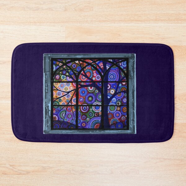 Item preview, WINDOWS VIOLET ABSTRACT TREE designed and sold by THE AMERICAN TEEVANGELIST.