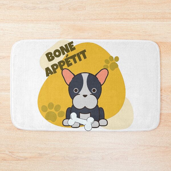 Item preview, Bone (Bon) Appetit French Bulldog Dog designed and sold by LoveofDog.