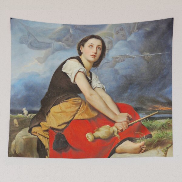 Item preview, Joan of Arc Hearing her Voice - Léon-François Bénouville designed and sold by brushandframes.