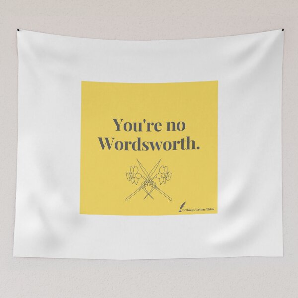 Item preview, TWT - Wordsworth designed and sold by WildAtlanticArt.