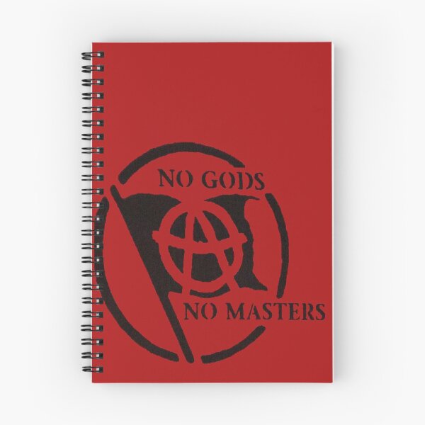 Item preview, No Gods. No Masters - Anarchism designed and sold by DaniVaca.