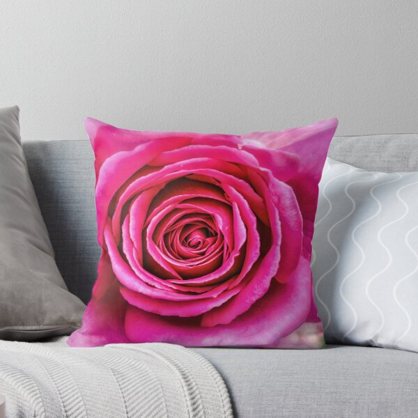 Item preview, Hot Pink Rose Closeup designed and sold by BonniePhantasm.