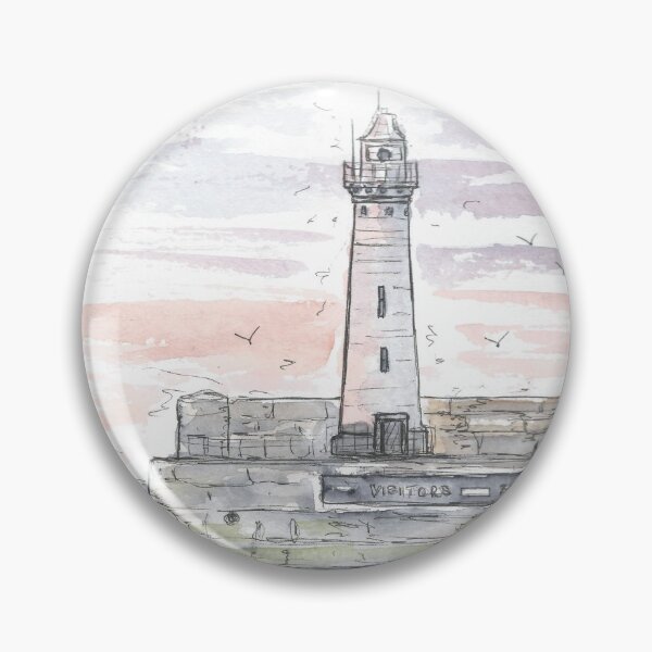 Item preview, Donaghadee lighthouse sunset designed and sold by DebTheZeb.
