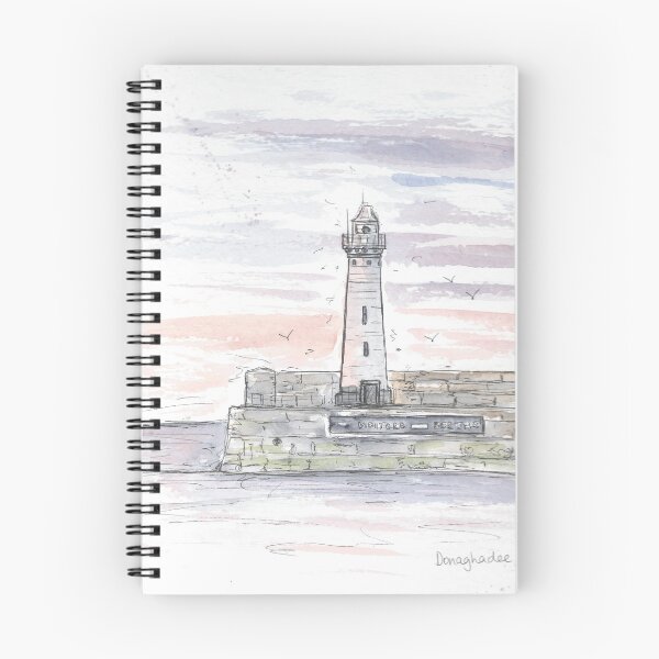 Item preview, Donaghadee lighthouse sunset designed and sold by DebTheZeb.
