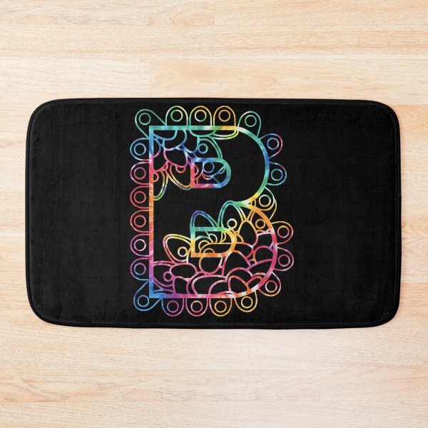 Item preview, Tie Dye Mandala Letter b Monogram Capital Letter designed and sold by kawaiisplatter.