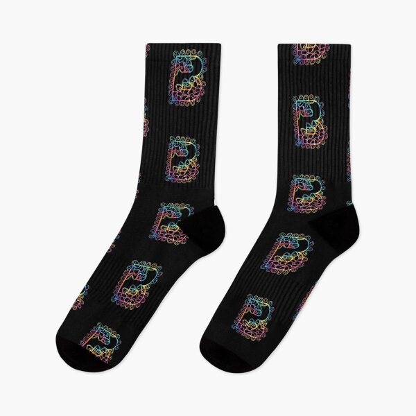 Item preview, Tie Dye Mandala Letter b Monogram Capital Letter designed and sold by kawaiisplatter.