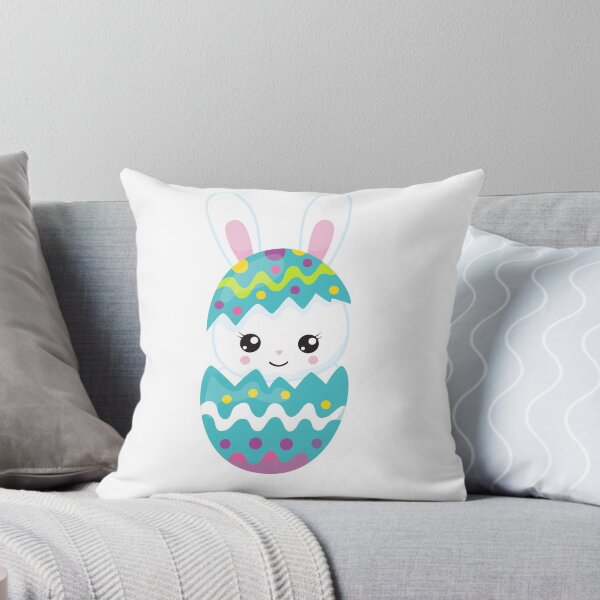 Item preview, happy easter cute bunnie rabbit egg designed and sold by selfesteeem.