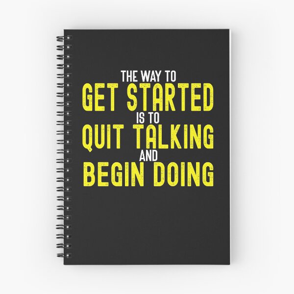 Item preview, Quit Talking And Begin Doing designed and sold by darikamc.