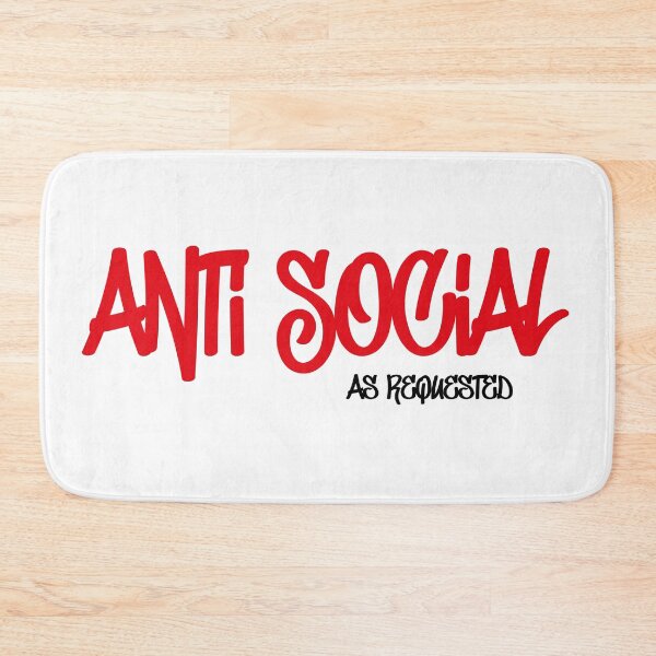 Item preview, Anti Social - as requested designed and sold by AndyTats.