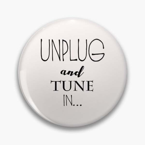 Item preview, Unplug and tune in yoga motivaton quote designed and sold by Yogawoman.