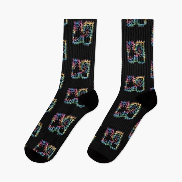 Item preview, Tie Dye Mandala Letter H Monogram Capital Letter designed and sold by kawaiisplatter.