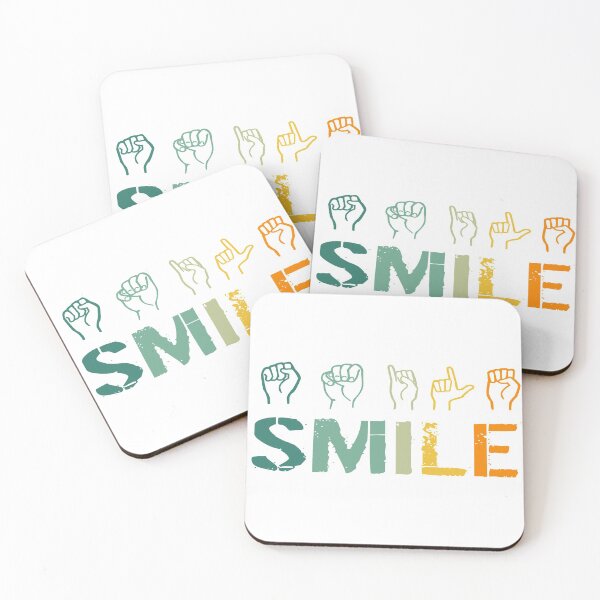Item preview, Smile Hand Sign Language Teachers Melanin Interpreter ASL designed and sold by ussastore.