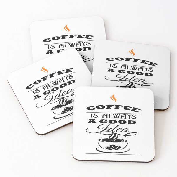 Aperçu de l'œuvre Le café est toujours une bonne idée créée et vendue par country-designs.