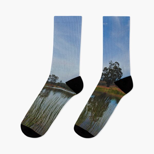 Item preview, Blue water effect peaceful landscape  designed and sold by Schuva.