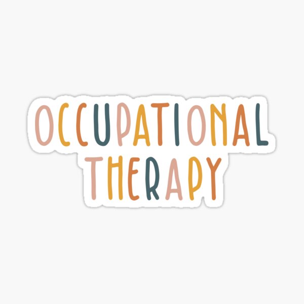 Occupational therapy  Sticker