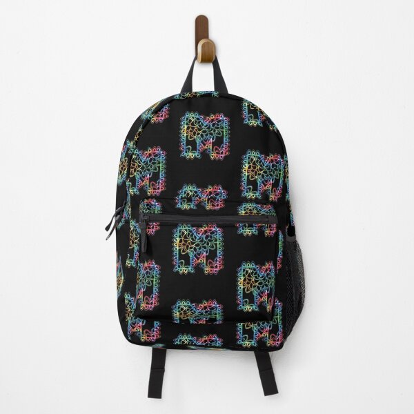 Item preview, Tie Dye Mandala Letter M Monogram Capital Letter designed and sold by kawaiisplatter.