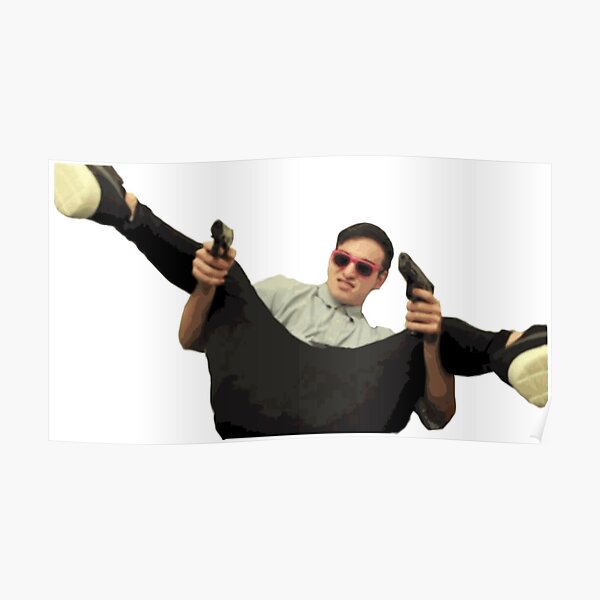 Filthy Frank Guns Poster