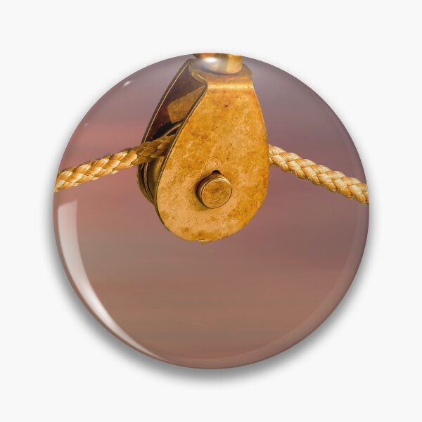 Item preview, Rope on Pulley Against Blue Background designed and sold by dbvirago.