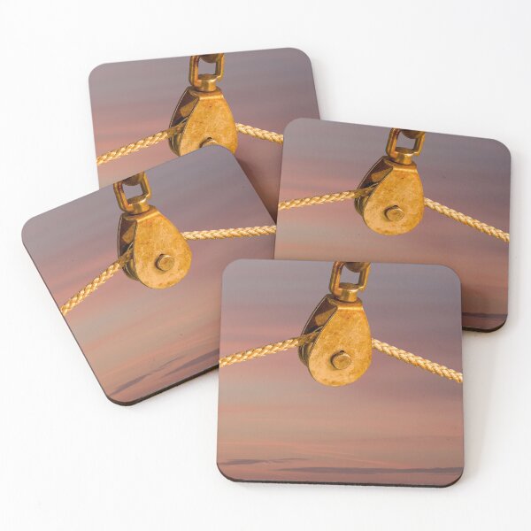 Item preview, Rope on Pulley Against Blue Background designed and sold by dbvirago.