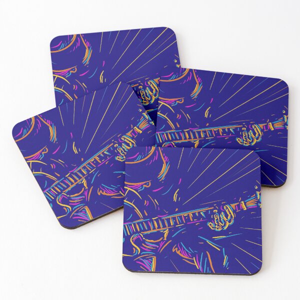 Item preview, Jazz Blues guitarist designed and sold by IcalsaidArt.