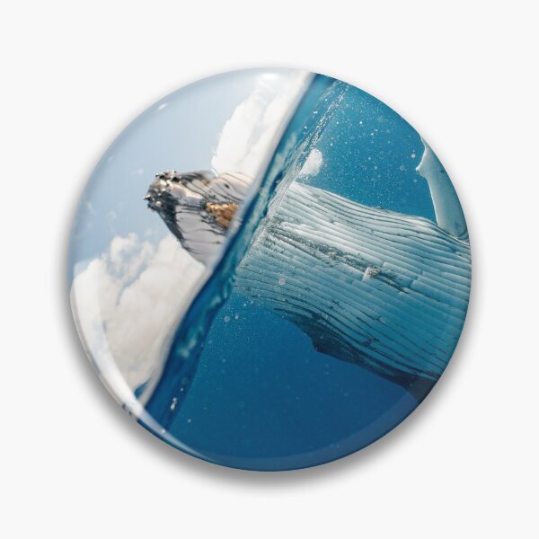 Item preview, bluewhale peeking from the water designed and sold by ImRotem.