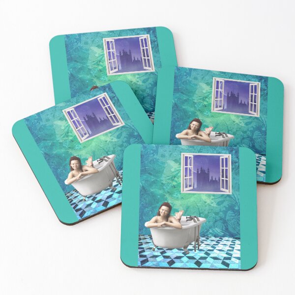 Item preview, EVEN A QUEEN IN HER CASTLE COULD NOT BE AS CONTENT AS SHE IN HER BATH designed and sold by Tammera.
