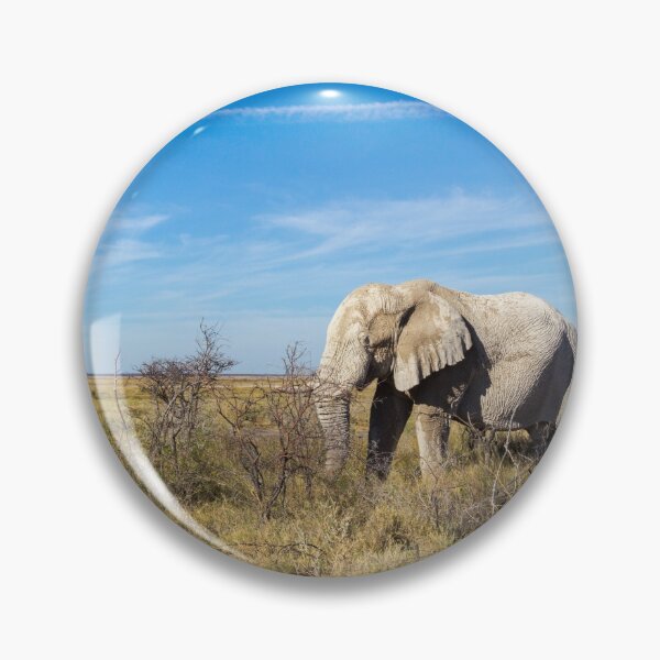 Item preview, Lonely Elephant in Etosha National Park, Namibia designed and sold by holgermader.