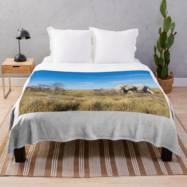 Item preview, Lonely Elephant in Etosha National Park, Namibia designed and sold by holgermader.