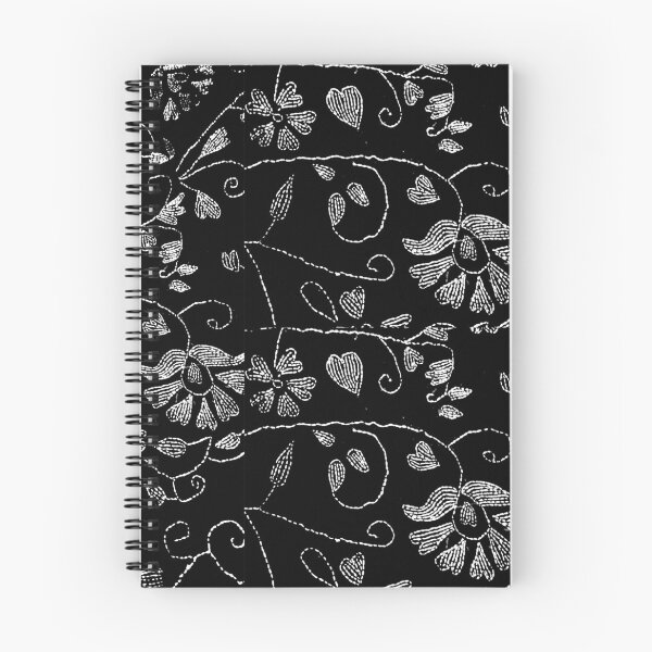 Item preview, Black and white Nakshi kantha or embroidered quilt  designed and sold by FCEalin.