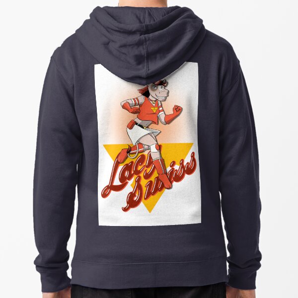 Lacy Swiss of The Bovine League Zipped Hoodie