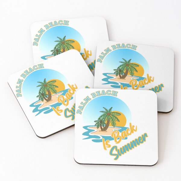 Item preview, Palm Beach Is Back Summer designed and sold by RomeoSketches.