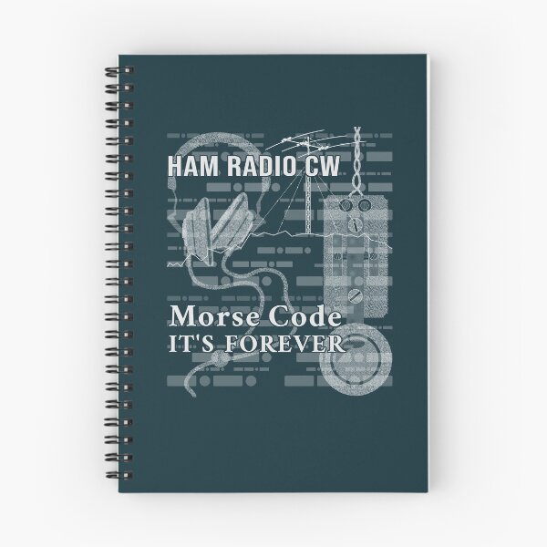Item preview, HAM Radio CW Morse Code It's Forever (var 2) designed and sold by tuzlay.