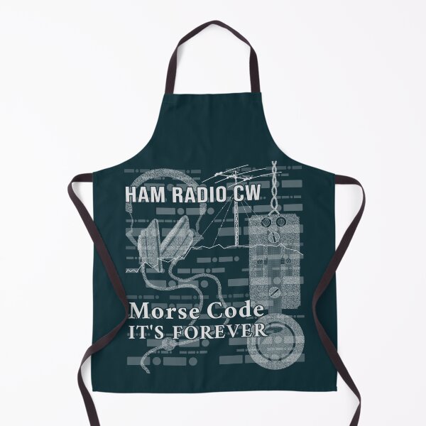 Item preview, HAM Radio CW Morse Code It's Forever (var 2) designed and sold by tuzlay.