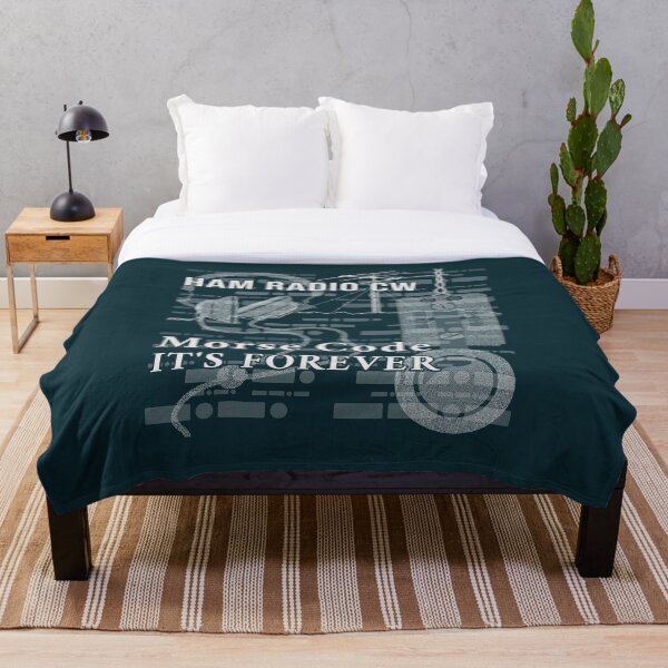 Item preview, HAM Radio CW Morse Code It's Forever (var 2) designed and sold by tuzlay.