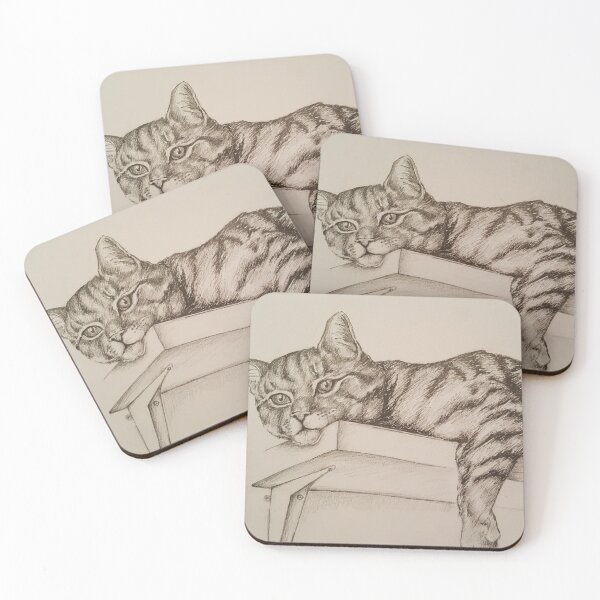 Item preview, Resting Cat designed and sold by EjsArtArt.
