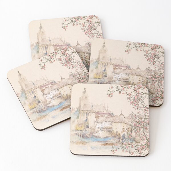 Item preview, Cozy little English Village  designed and sold by Erika Bartha.