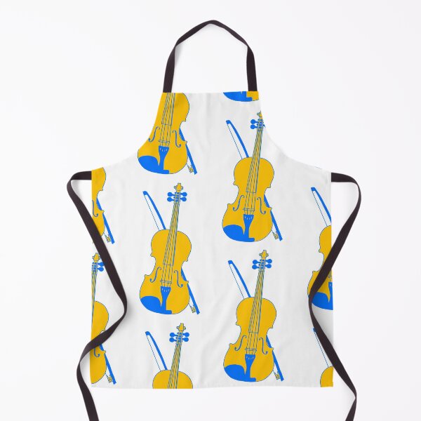 Item preview, Blue and Gold Violin designed and sold by Rocket-To-Pluto.