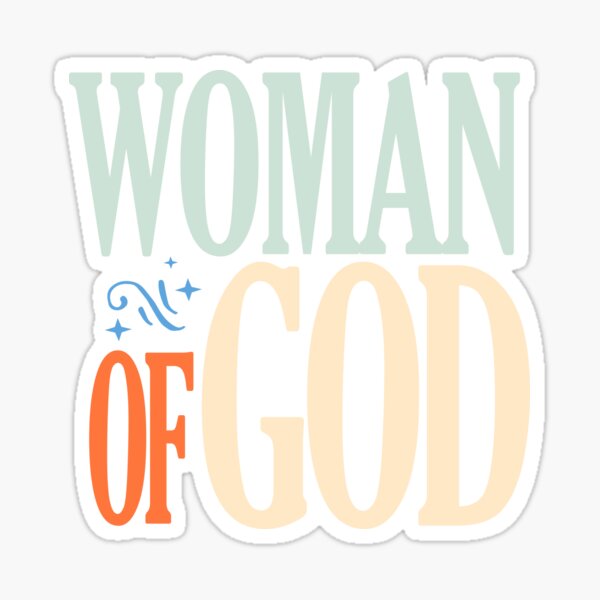 Item preview, Woman of God Retro Vintage Design designed and sold by cannevas.
