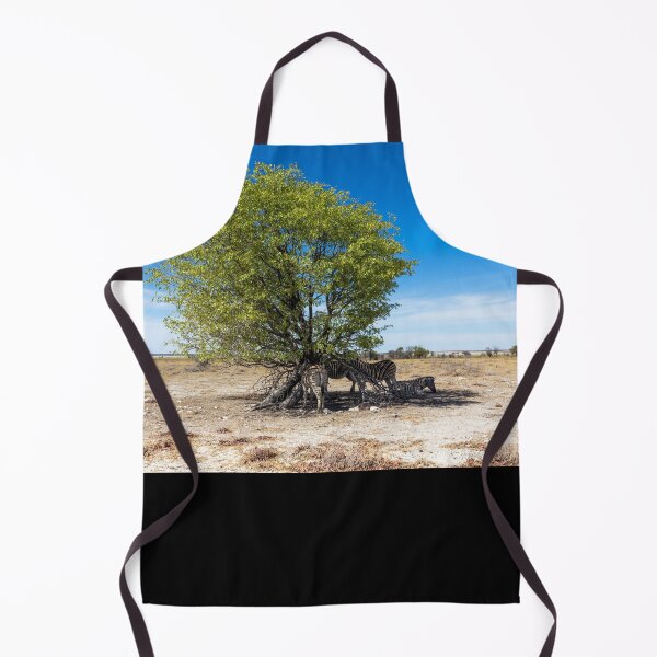 Item preview, Zebras in the Shadow of the Only Tree - Etosha, Namibia designed and sold by holgermader.