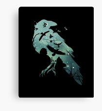 Murder of Crows Canvas Print