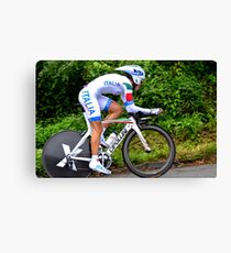 Cycling Canvas Print