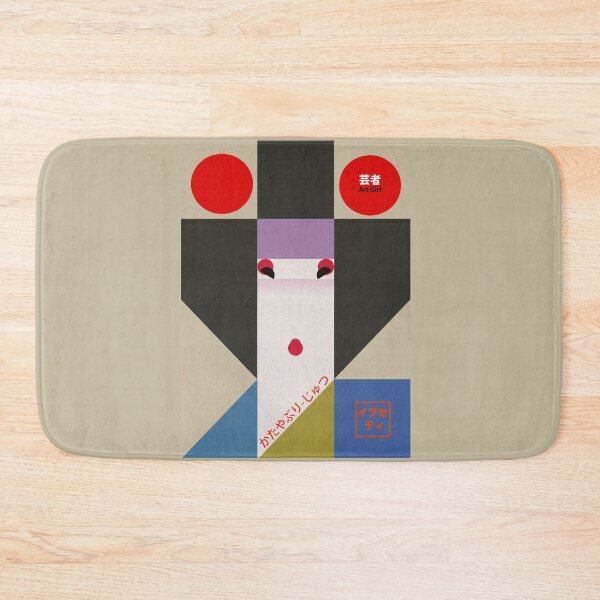 Item preview, Square Geisha - Art girl designed and sold by NeoAntique-Art.
