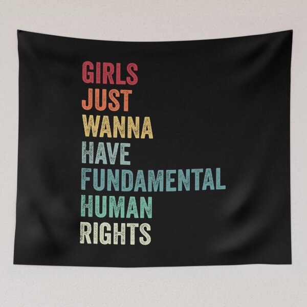 Item preview,  Equality - Girls Just Wanna Have Fundamental Human Rights designed and sold by TravelHappiness.