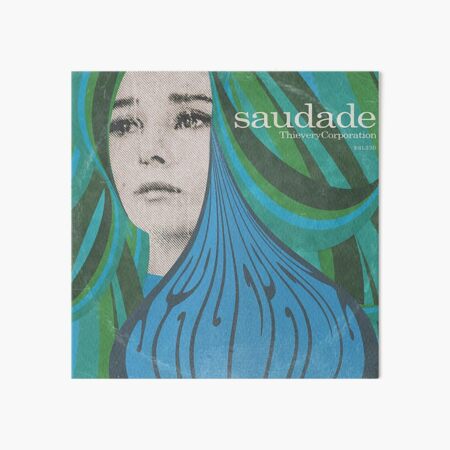 Saudade - Travel Word Definition - Typography - Wanderlust Art Board Print  by thingswithlove