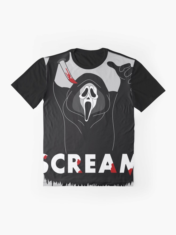 ghostface scream shirt