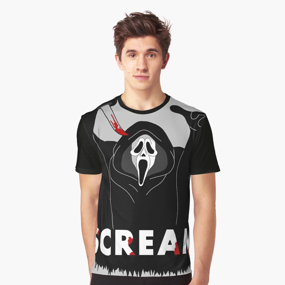 ghostface scream shirt