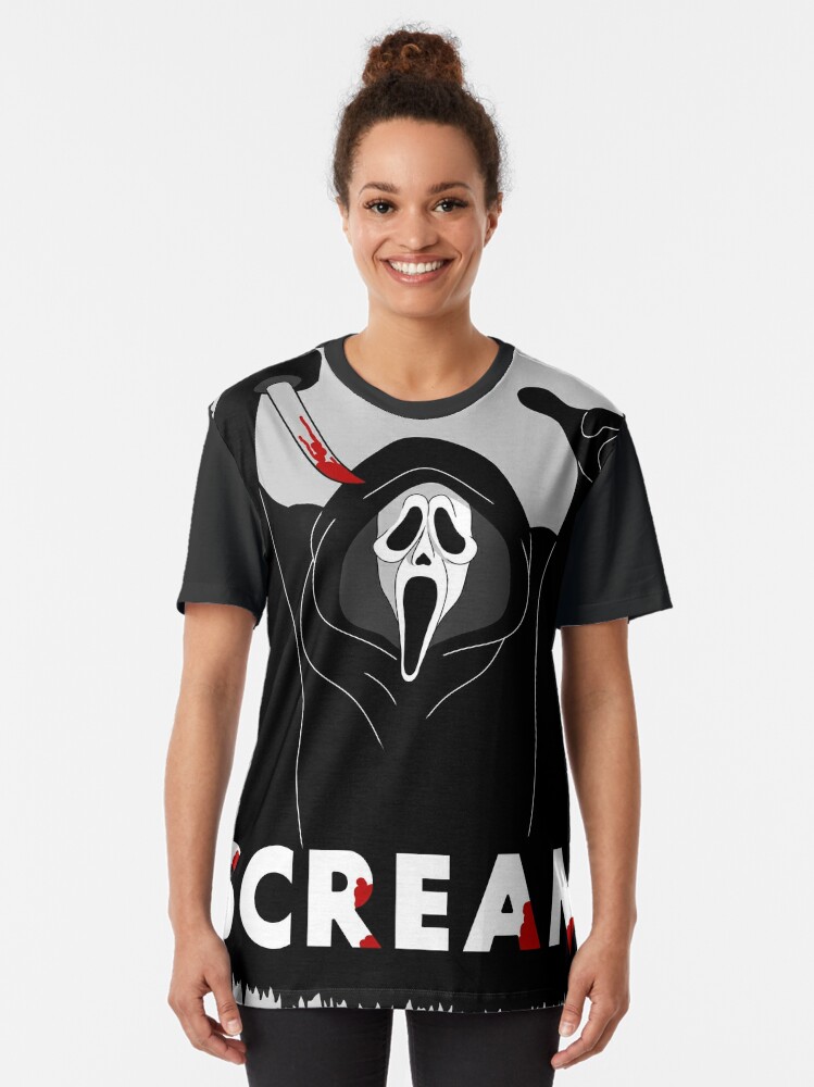 ghostface scream shirt