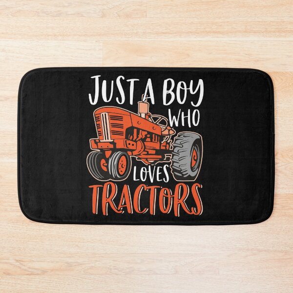 Item preview, Just A Boy Who Loves Tractors Cute Funny Farming Gift designed and sold by MintedFresh.