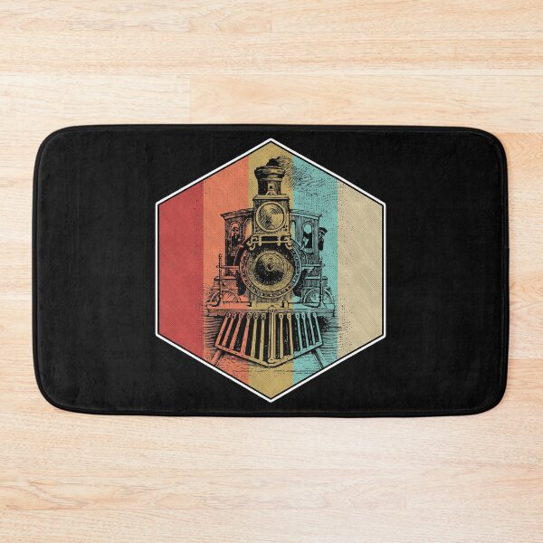 Item preview, Vintage Train Steam Engine Locomotive Retro Trainspotting designed and sold by MintedFresh.